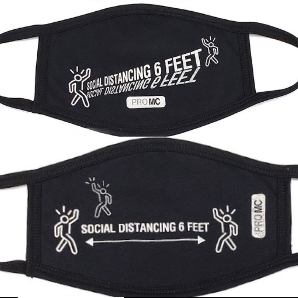 ⬅️ Social Distancing Protective Face Mask ➡️